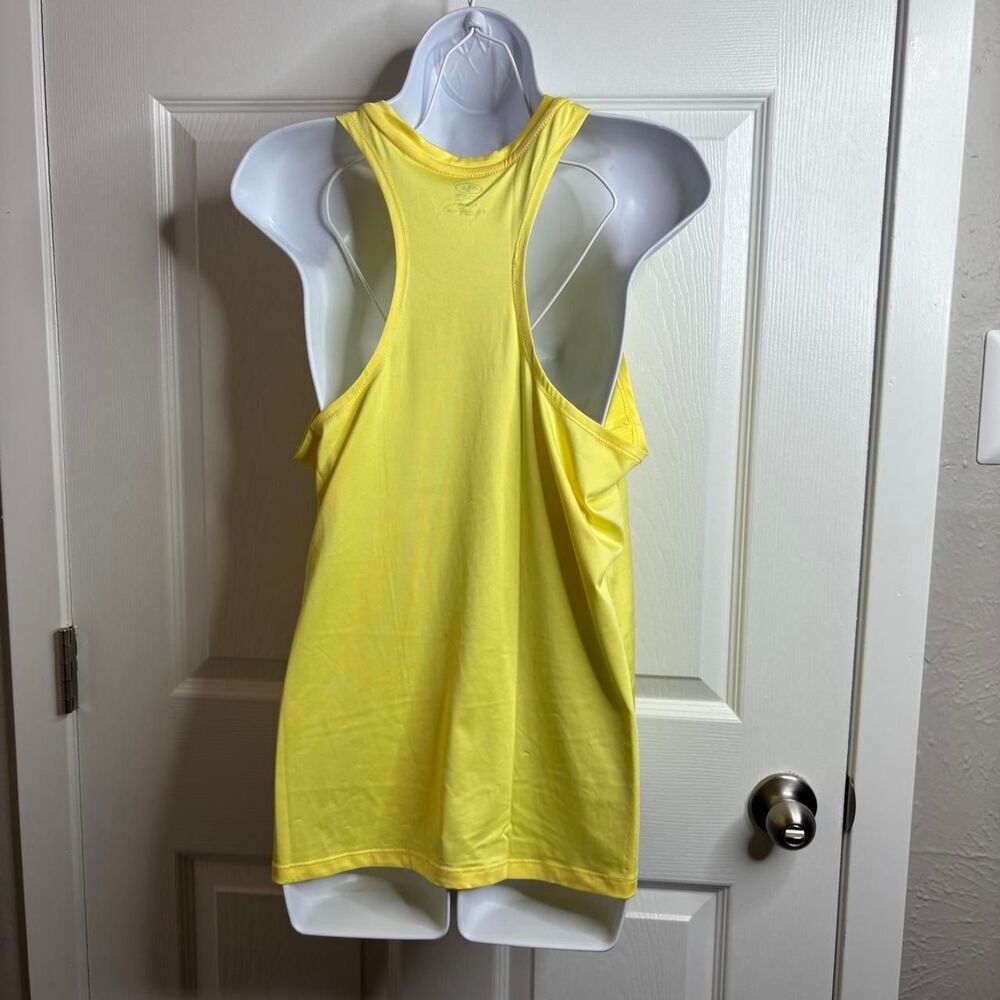 NWT L Athletic Works Lemon Freeze Racerback Tank Top - Picture 4 of 4